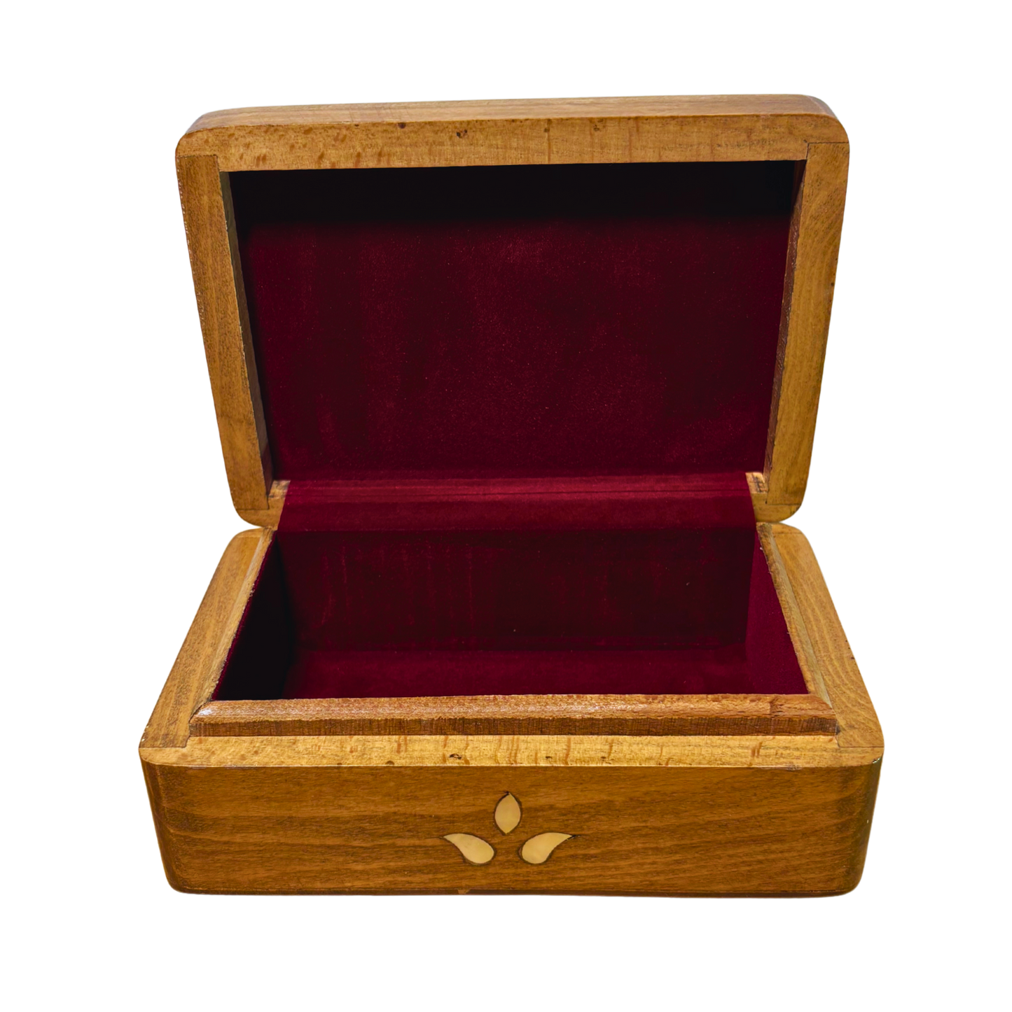 El Yapımı Şam Lüks Kutusu – Sedef & Kadife Zarafeti