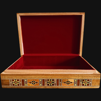 Scatola Damascena per Gioielli e Ricordi – Eleganza Artigianale