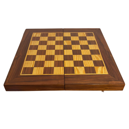 Tavolo Damaschino da Scacchi e Backgammon Fatto a Mano da Gaby Al Dayeh – Design Classico